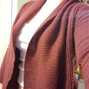 Burgundy Cardigan